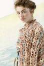 Knitting set Triangular shawl  with knitting instructions in garnwelt box