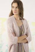 Strickset Weste Lang Yarns ALPACA SUPERLIGHT / ELLA / ORIGAMI mit Anleitung in garnwelt-Box S-M