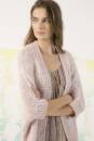 Knitting set Gilet  with knitting instructions in garnwelt box in size L-XL