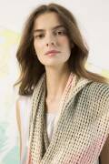 Strickset Schal Lang Yarns SOL DÉGRADÉ mit Anleitung in garnwelt-Box ca 30 x 160 cm