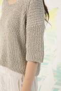 Strickset Pullover Lang Yarns LINO mit Anleitung in garnwelt-Box S-M