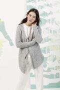 Strickset Jacke Lang Yarns EOWYN mit Anleitung in...