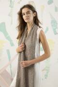 Knitting set Scarf  with knitting instructions in garnwelt box in size ca 30 x 190 cm