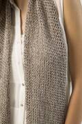 Knitting set Scarf  with knitting instructions in garnwelt box in size ca 30 x 190 cm