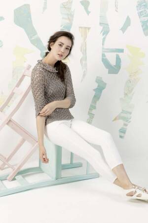 Strickset Pullover Lang Yarns STELLINA / FILO mit Anleitung in garnwelt-Box XL