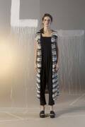 Knitting set Long waistcoat  with knitting instructions in garnwelt box