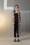 Knitting set Long waistcoat  with knitting instructions in garnwelt box in size XL