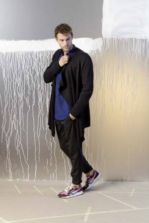 Strickset Herrenjacke Lang Yarns GAIA mit Anleitung in garnwelt-Box