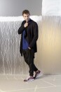 Knitting set Mens cardigan  with knitting instructions in garnwelt box in size L
