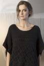 Knitting set Poncho AMIRA with knitting instructions in garnwelt box