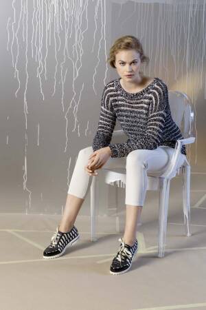 Strickset Pullover Lang Yarns ARIEN / FILO mit Anleitung in garnwelt-Box