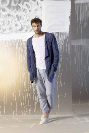 Knitting set Jacket  with knitting instructions in garnwelt box