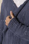 Knitting set Jacket  with knitting instructions in garnwelt box in size S
