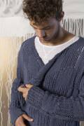 Knitting set Jacket  with knitting instructions in garnwelt box in size S