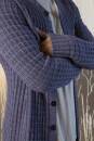 Knitting set Mens cardigan NORMA with knitting instructions in garnwelt box