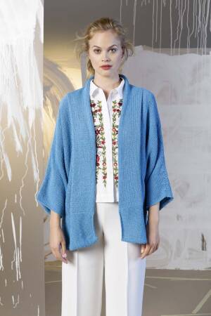 Strickset Jacke Lang Yarns ORIGAMI mit Anleitung in garnwelt-Box