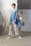 Strickset Poncho Lang Yarns ORIGAMI mit Anleitung in...