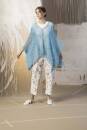 Knitting set Poncho  with knitting instructions in garnwelt box in size one size