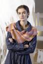 Knitting set Scarf  with knitting instructions in garnwelt box