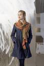 Knitting set Triangular shawl  with knitting instructions in garnwelt box