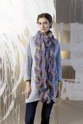 Strickset Schal Lang Yarns MILLE COLORI SUPERKID mit Anleitung in garnwelt-Box ca 25 x 200 cm