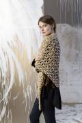 Strickset Dreiecktuch Lang Yarns AMIRA mit Anleitung in...