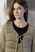 Knitting set Long sweater  with knitting instructions in garnwelt box in size S-M