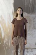 Strickset Kurzarmpullover Lang Yarns ORIGAMI mit...