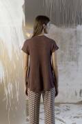 Knitting set Short-sleeved sweater  with knitting instructions in garnwelt box