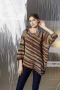 Strickset Pullover Lang Yarns FIORA mit Anleitung in garnwelt-Box S