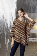 Strickset Pullover Lang Yarns FIORA mit Anleitung in garnwelt-Box XL