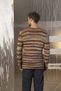 Strickset Pullover Lang Yarns FIORA mit Anleitung in garnwelt-Box S