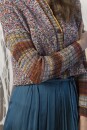 Knitting set Cardigan  with knitting instructions in garnwelt box in size XL