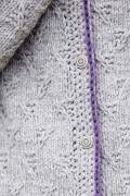 Strickset Jacke Lang Yarns YAK / MOHAIR LUXE mit Anleitung in garnwelt-Box S