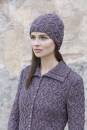 Strickset Mütze Lang Yarns MAGIC TWEED / MERINO PERLINE mit Anleitung in garnwelt-Box
