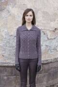Strickset Jacke Lang Yarns MAGIC TWEED / MERINO PERLINE...