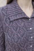 Strickset Jacke Lang Yarns MAGIC TWEED / MERINO PERLINE mit Anleitung in garnwelt-Box S