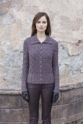 Knitting set Cardigan  with knitting instructions in garnwelt box in size L