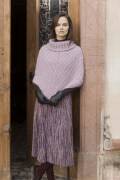 Strickset Cape Lang Yarns MOHAIR TREND / MERINO PERLINE mit Anleitung in garnwelt-Box S-M