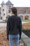 Strickset Legerer Pullover Lang Yarns LUSSO / MOHAIR LUXE mit Anleitung in garnwelt-Box S