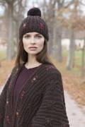 Strickset Mütze Lang Yarns YAK TWEED / MOHAIR LUXE mit Anleitung in garnwelt-Box one size