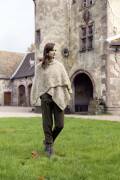 Strickset Stola Lang Yarns MOHAIR TREND / MOHAIR LUXE mit Anleitung in garnwelt-Box 122 x 51 cm