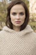 Strickset Cape mit Kapuze Lang Yarns MOHAIR TREND mit Anleitung in garnwelt-Box S