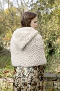 Strickset Cape mit Kapuze Lang Yarns MOHAIR TREND mit Anleitung in garnwelt-Box S