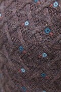 Knitting set Pullover wih hood  with knitting instructions in garnwelt box in size L