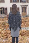 Strickset Dreiecktuch Lang Yarns MERINO PERLINE / MOHAIR LUXE mit Anleitung in garnwelt-Box ca 177 x 80 cm