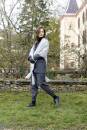 Strickset Dreiecktuch Lang Yarns MOHAIR TREND mit Anleitung in garnwelt-Box