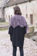 Strickset Schultertuch Lang Yarns MAGIC TWEED mit Anleitung in garnwelt-Box ca 43 x 210 cm