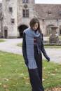 Strickset Schal Lang Yarns MOHAIR TREND / MERINO PERLINE mit Anleitung in garnwelt-Box