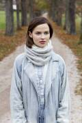 Strickset Loop Lang Yarns LUSSO / MERINO PERLINE mit Anleitung in garnwelt-Box ca 36 x 88 cm